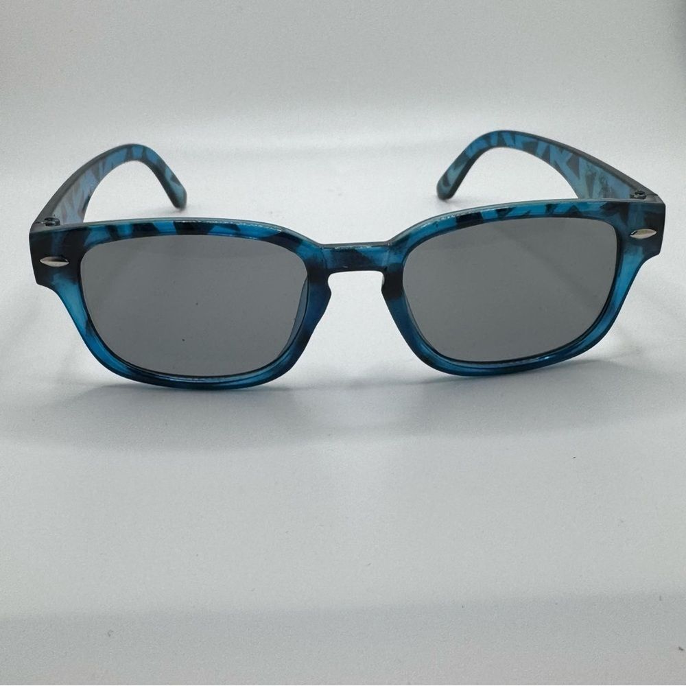 Blue Patterned Sunglasses